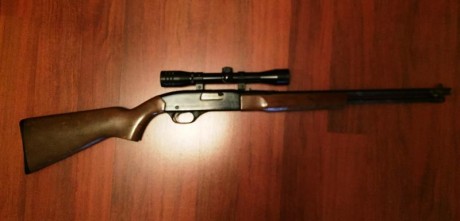 Buenas a todos,
Vendo WINCHESTER calibre 22 en perfecto estado con la mira que aparece en la foto (Madrid). 00