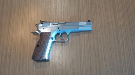 Compro pistola Tanfoglio P19S para OPEN solo busco para piezas el modelo antiguo que tiene una rabera 10