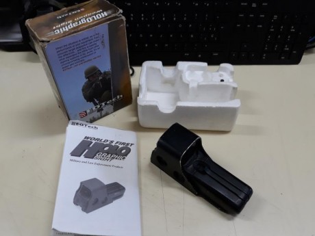 Vendo visor holográfico EOTech 512.A65 por 180€. Comprado y usado desde el 2006, como se aprecia en las 00