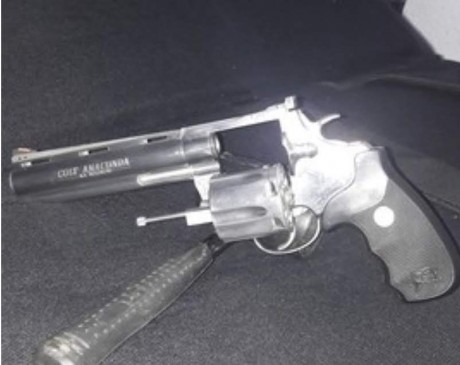 Se vende revolver COLT ANACONDA 6 pulpadas calibre 44 Magnum, arma de gran potencia y precisión, en perfecto 01