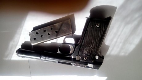 Vendo esta veterana fabricada por Esperanza y Unceta, numeración 340xx. Un arma que a pesar se sus años 01