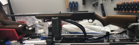 Se vende rifle semiautomatico Browning BAR 1 calibre 300 con carril picatinny, esta en muy buen estado 02