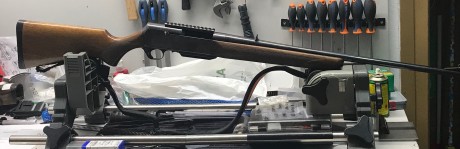 Se vende rifle semiautomatico Browning BAR 1 calibre 300 con carril picatinny, esta en muy buen estado 00