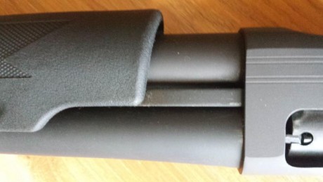Venta escopeta corredera calibre 12/76 marca Hawk
Escopeta de corredera con cañón de 18 pulgadas cilíndrico 92
