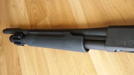 Venta escopeta corredera calibre 12/76 marca Hawk
Escopeta de corredera con cañón de 18 pulgadas cilíndrico 91