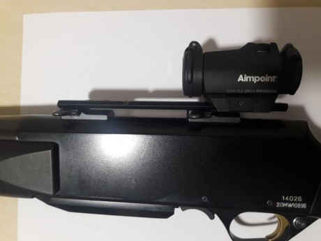 Buenas se venden 3 unidades de carril weaver para bases leupold de acero cincado, valen para browning 12