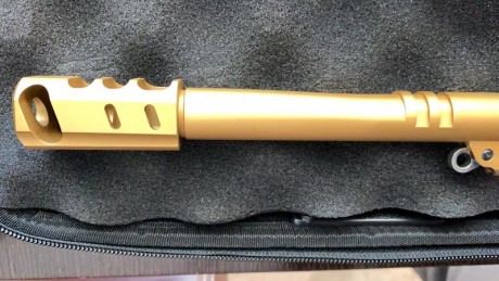 Hola, vendo cañón de Open STI  del 38 SÚPER, NUEVO A ESTRENAR!! Incluye cadeneta
Precio 650 euros 00