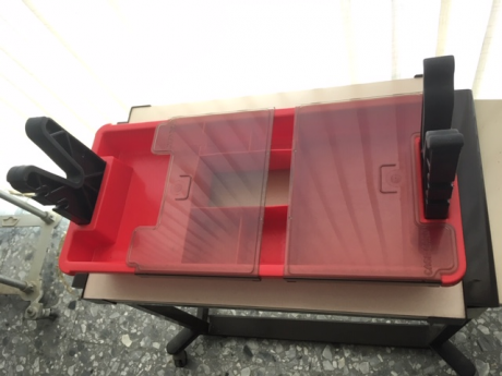 Vendo banco de limpieza para arma larga de la marca MTM. Está sin usar. 40 euros, envío aparte. 02