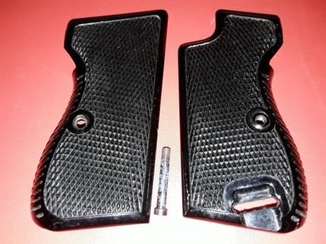 20190325_194355.jpg * 20190325_194330.jpg 
Cachas Baquelita para Sig P210, 60€. Perfecto estado.
Añadir 00