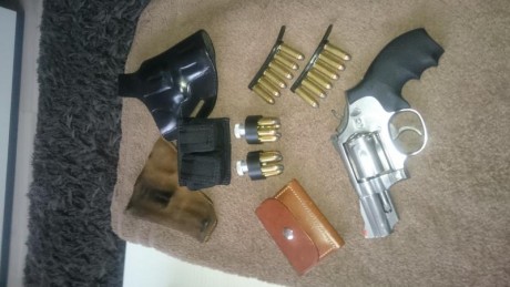 Buenas, vendo Smith wesson modelo 66-4, K frame (tamaño mediano), 2.5 pulgadas, calibre 357 magnum por 02