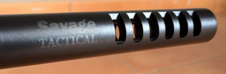    -SAVAGE TACTICAL .308 Win 
Chasis Accurate Mag con culata plegable mecanizado en Aluminio. 
Cañón bull 11