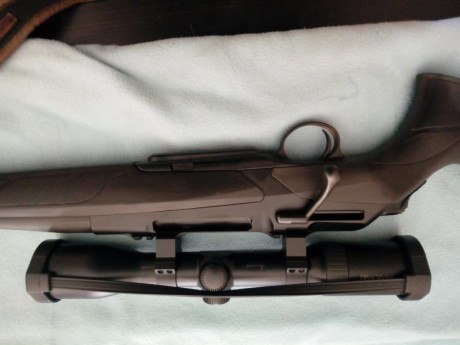 Hola! Se vende Merkel helix modelo explorer (sintetico) en calibre 338 wm. El rifle se compró nuevo para 41