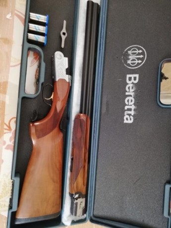  VENDIDA SE PUEDE BORRAR  Se vende Beretta sporting 687 Silver Pigeon.
Practicamente nueva, muy cuidada, 02