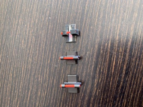 Vendo un alza marca JB para pistolas INFINITY o STI,
Precio 30 euros 
2 puntos de fibra JB para cañón 02