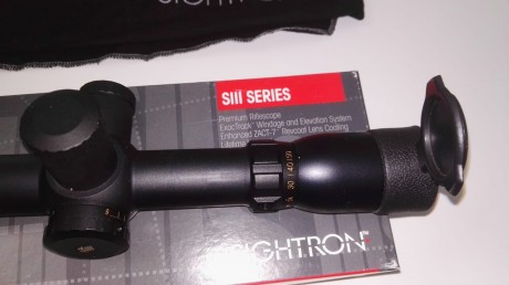 Un amigo del club me pide que le ponga a la venta un sightron s3 en perfecto estado lo vende por no usar 01