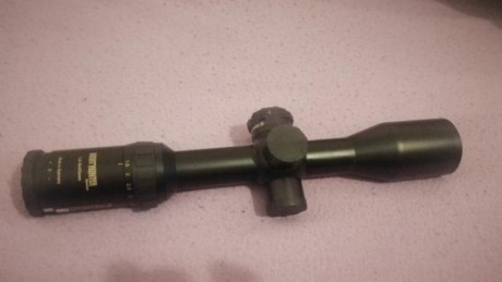 Se vende visor steiner nighthunter xtreme 1,6-8x42. Con reticula iluminada. Sensor auto apagado al poner 01