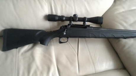 Buenas, es un Remington 770, en calibre 308.
Visor Bushnell 3-9x40
Ha disparado entre 10 y 15 tiros desde 00