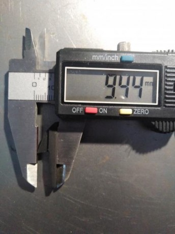 Vendo este pun to de mira pra la Walther Gsp Expert, las medidas son 9,6 por 4,2 mm aunque en el calibre 11