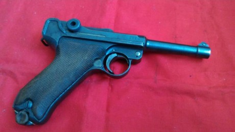 Buenas, lo dicho vendo Luger Imperial militar DWM, primera guerra mundial, fabricada en 1918.
Estado impecable 02