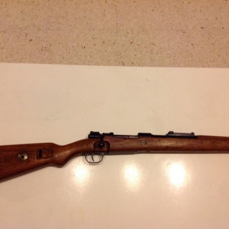 Se vende Kar 98 Noruego, inutilizado según normativa actual y certificado Bope no nominal en muy buen 02