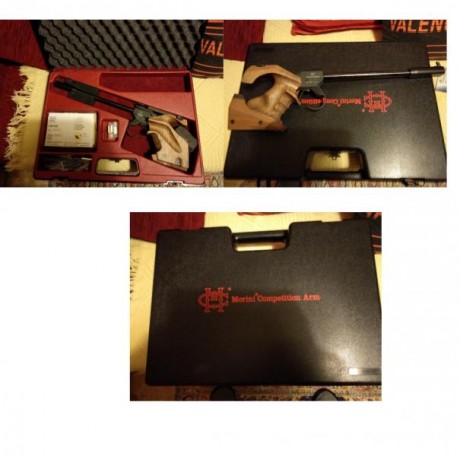 Por dejar la modalidad 
Pocos tiros 
Se vende pistola Morini CM 84 E 
1.200 euros, portes incluidos
correo: 00