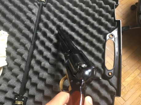 Cambio revolver remington 1858 new model army de uberti por un fusil histórico (retrocarga) en buenas 01