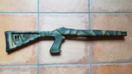 Hola, estoy buscando una culata seminueva para la 10/22, en concreto la Archangel tipo AR15 o la ATI plegable.

 61