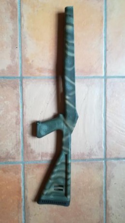 Hola, estoy buscando una culata seminueva para la 10/22, en concreto la Archangel tipo AR15 o la ATI plegable.

 60