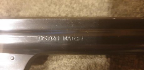Buenas noches vendo revolver astra match de 6" calibre 38 especial.El revolver como se puede ver 40