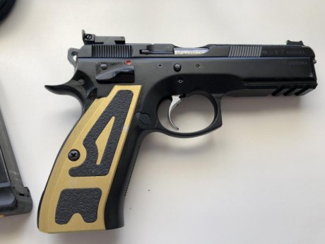 Hola, vendo cz sp-01 shadow con preparación para la modalidad de standar. la preparación se puede revertir 11