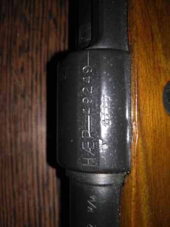 Vendo un Mauser alemán K98k 30.06 Haer, fabricado por J. P. Sauer & Sohn, Suhl/Thüringen en 1940. 01