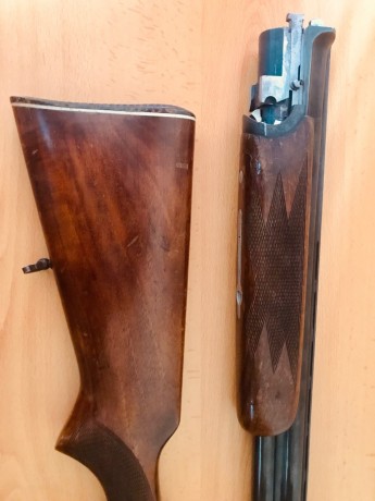 Vendo escopeta superpuesta RENO modelo SP, hace 15 años mi padre me la transfirió y no he pegado ni un 02
