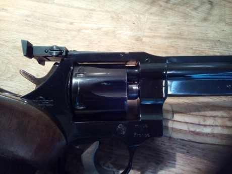 Revolver Manurhin MR 32 Match. Perfecto estado. Disparador ajustado a 1.050 g, Presión ajustable fácilmente 11