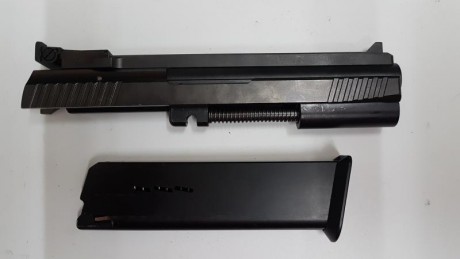 Por no usar, vendo esta conversión cal 22 de STI original con cargador monohilera en perfecto estado.
A 01