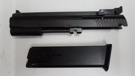 Por no usar, vendo esta conversión cal 22 de STI original con cargador monohilera en perfecto estado.
A 00