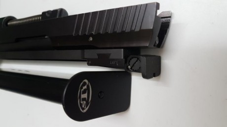 Por no usar, vendo esta conversión cal 22 de STI original con cargador monohilera en perfecto estado.
A 11