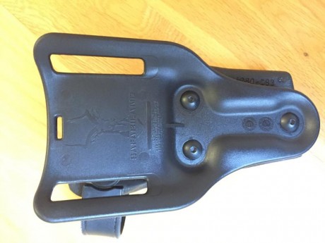 Hola.
Vendo funda Safariland 6280 para Glock 19 diestra.
La funda está completamente nueva, tan solo usada 02