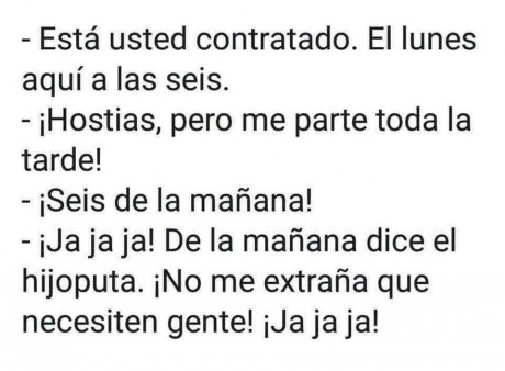 Con lo dado que somos los españoles a los chistes y que en este foro no se vean  :shock:  :shock:  :shock: 80