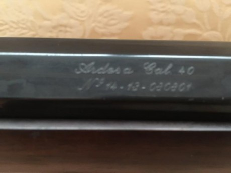 Vendo fusil de avancarga, marca ardesa, modelo underhammer calibre .40

Es el modelo de competición para 10