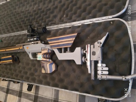 vende acción anschutz 2013, de cañón corto, en perfecto estado, ideal para carabina tendido, 3x40 o BR50, 02