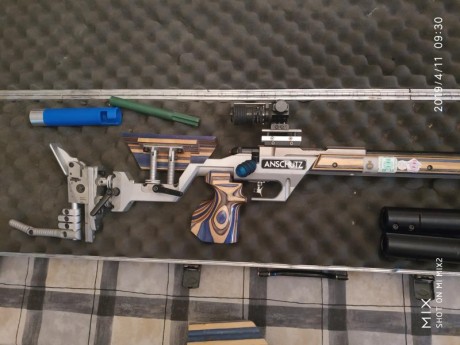 vende acción anschutz 2013, de cañón corto, en perfecto estado, ideal para carabina tendido, 3x40 o BR50, 11