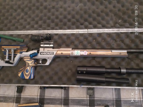 vende acción anschutz 2013, de cañón corto, en perfecto estado, ideal para carabina tendido, 3x40 o BR50, 10