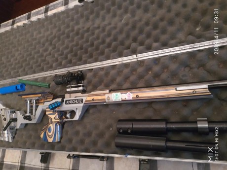 vende acción anschutz 2013, de cañón corto, en perfecto estado, ideal para carabina tendido, 3x40 o BR50, 21