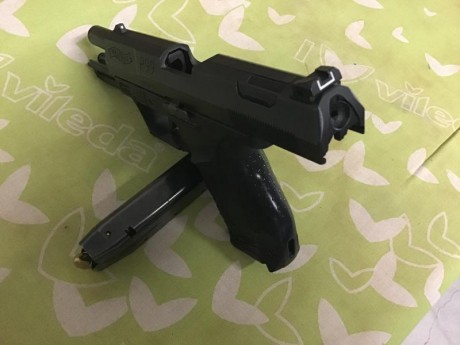 Se vende p99 ahora guiada en F antes en A sólo se a usado para defensa con su caja original y sus accesorios 00