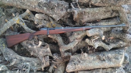 Vendo mi Mannlicher Schoenauer Modelo 1950. Calibre 7x64
Recién restaurado de maderas con repasado de 11