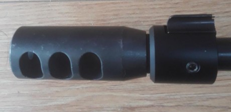 VRNDIDO adaptador con cubre rosca y bocacha para Ruger 10/22, y otras armas que os encajen. Os pongo las 02