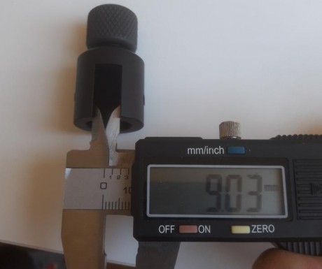 VRNDIDO adaptador con cubre rosca y bocacha para Ruger 10/22, y otras armas que os encajen. Os pongo las 00