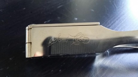Molde para bala y bola del calibre 44. Es de las que llevan la firma autentica Colt que se fabricaron 01