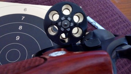 Vendo revólver Cal 357 S&W modelo 28 con frame N el más robusto de la firma, cañón 4" , doble 12