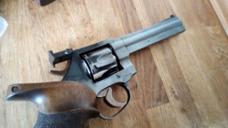 Revolver Manurhin MR 32 Match. Perfecto estado. Disparador ajustado a 1.050 g, Presión ajustable fácilmente 31